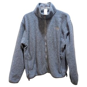 The North Face Light Blue Fleece Jacket Large